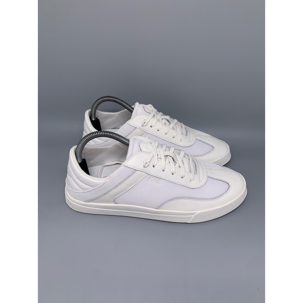 OluKai Ha'upu Hulu White Sneakers 20525-WBWB Women's Sz 10 NWT